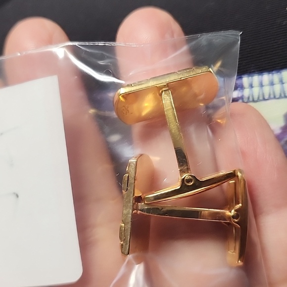YSL Vintage 💯 Authentic  cufflinks box included - Picture 9 of 11